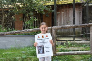 Namensgebung Waldkauz Mimo © Tierpark Stadt Haag/Herbert Stoschek