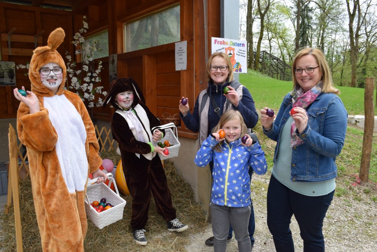 Osterhase im Tierpark