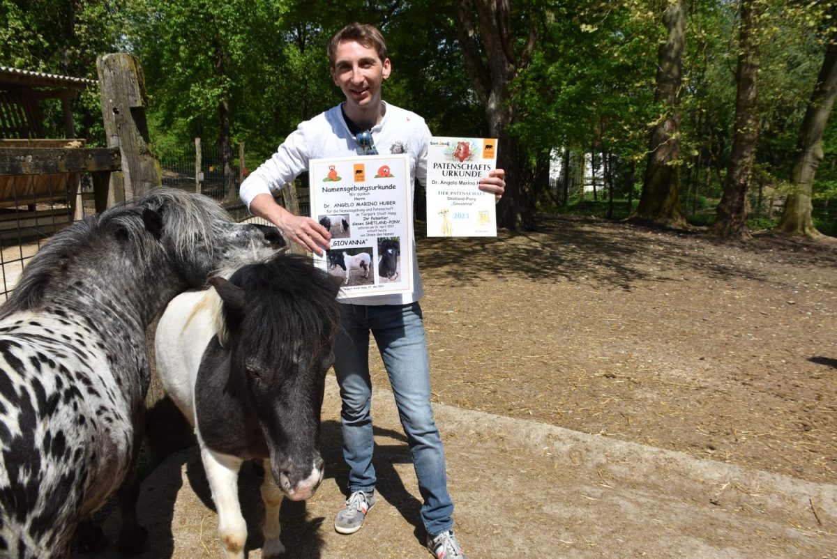 Namensgebungsfeier Shetlandpony 'Giovanna'